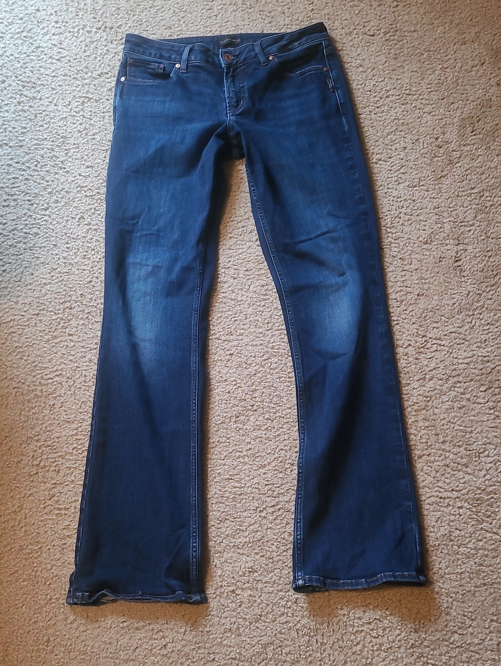 Silver Suki Slim Boot Dark Wash Jeans, Sz 30x33